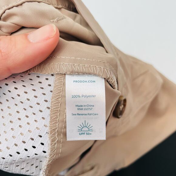 NWT Prodoh Size L (12/14) River Rock Angler Fishing Shorts - Picture 6 of 6